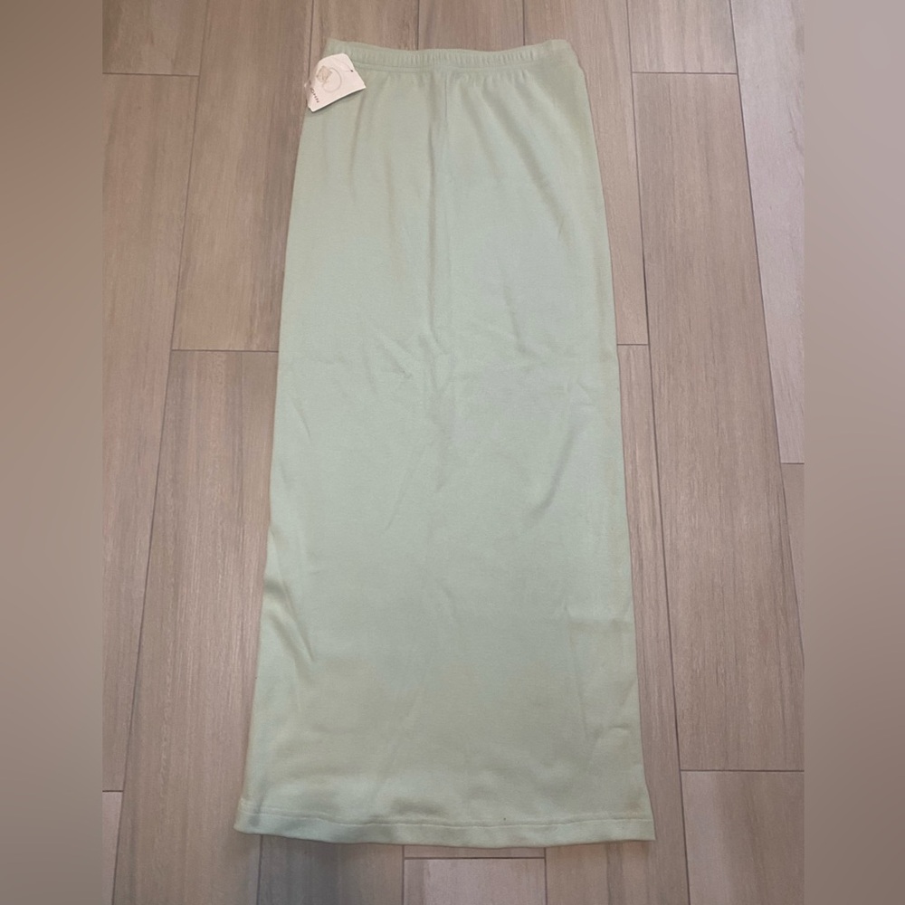 St. John evening maxi side slit straight pencil skirt 8